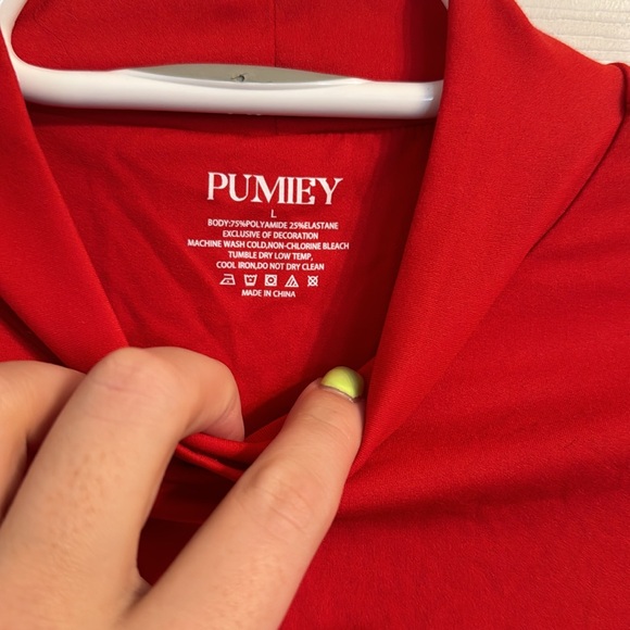 Fitted Mock Neck Long Sleeve - Picture 2 of 3